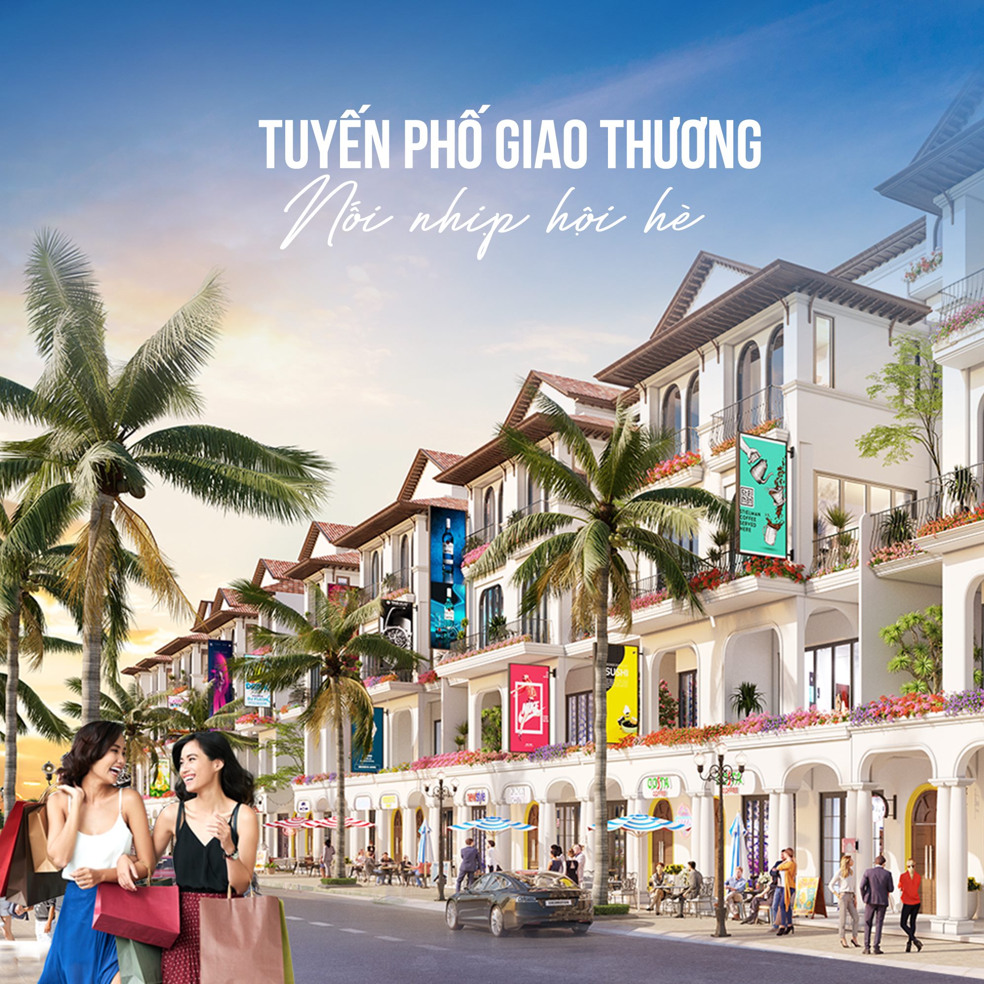 Tuyến phố giao thương sầm uất